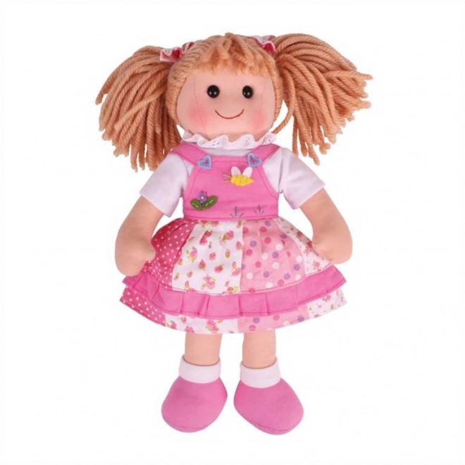 Bigjigs Toys textil baba Hayley