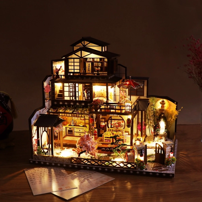Miniatűr díszház Sakura Villa
