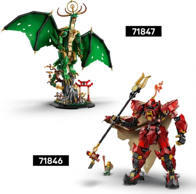 Őrző sárkány LEGO NINJAGO felnőtteknek
