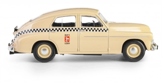 Warszawa M20 taxikocsi retro modell