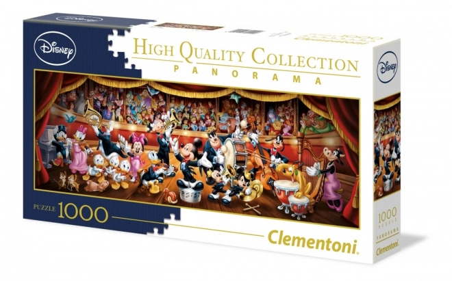 Clementoni panoráma puzzle Disney zenekar 1000 darabos