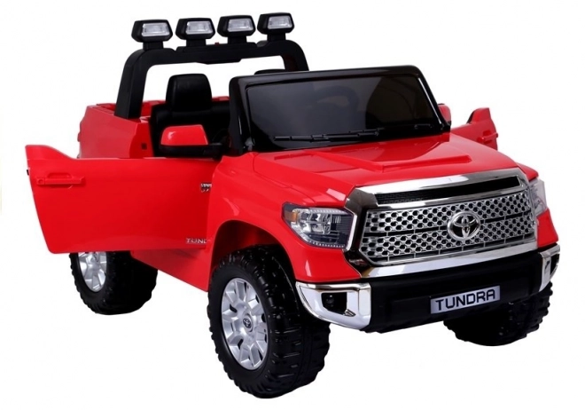 piros toyota tundra gyerek elektromos autó