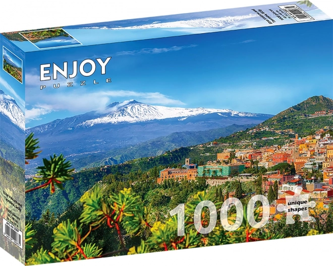 Sicília - Etna és Taormina 1000 darabos Puzzle