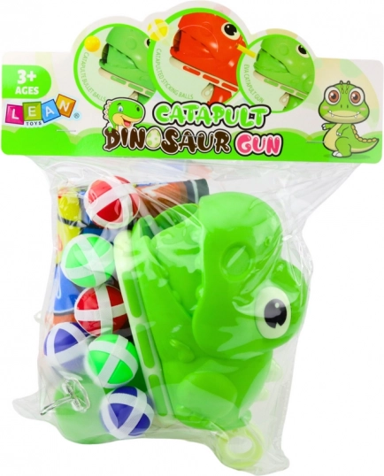 Készségfejlesztő játék céllövés dinoszaurusz mintával