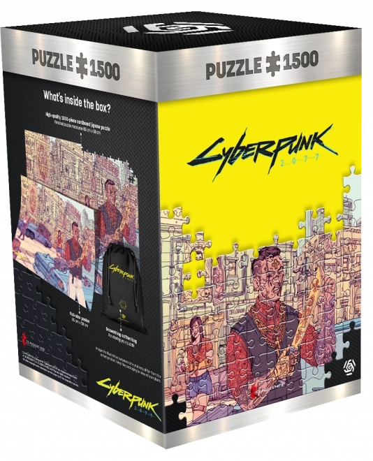 Puzzle - Cyberpunk 2077 Valentinos 1500 darabos