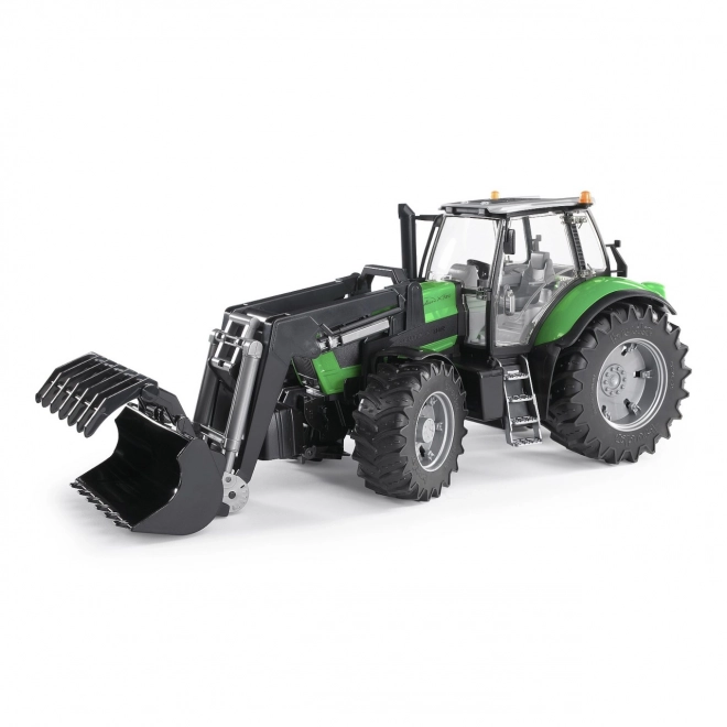 Bruder deutz agrotron traktor első rakodóval