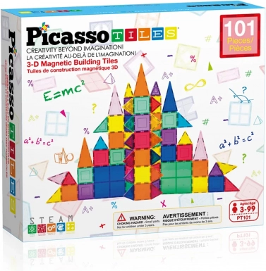PICASSO mágneses építőkészlet – 101 darab