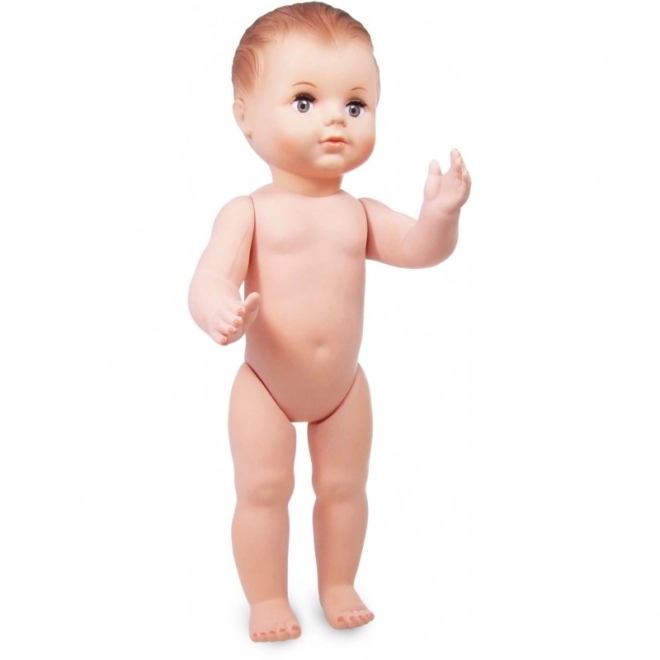 Petitcollin fürdő baba barna szemekkel 40 cm