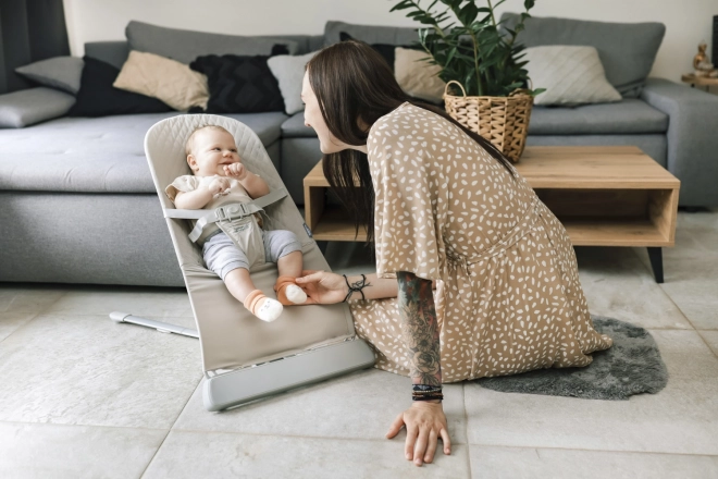 Baba hintaló Siesta gyémánt bézs