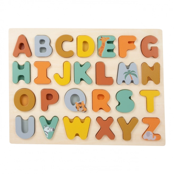 Small Foot Safari Abeceda Puzzle