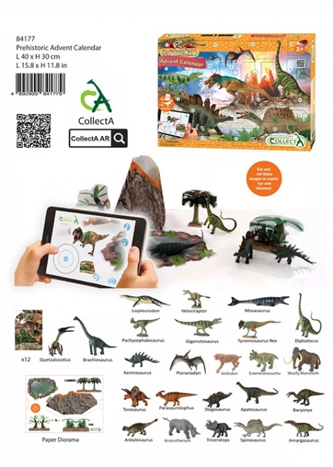 Collecta adventi naptár - dinoszauruszok