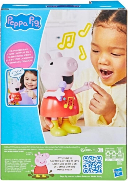 Peppa malac beszélő és éneklő Hasbro-tól