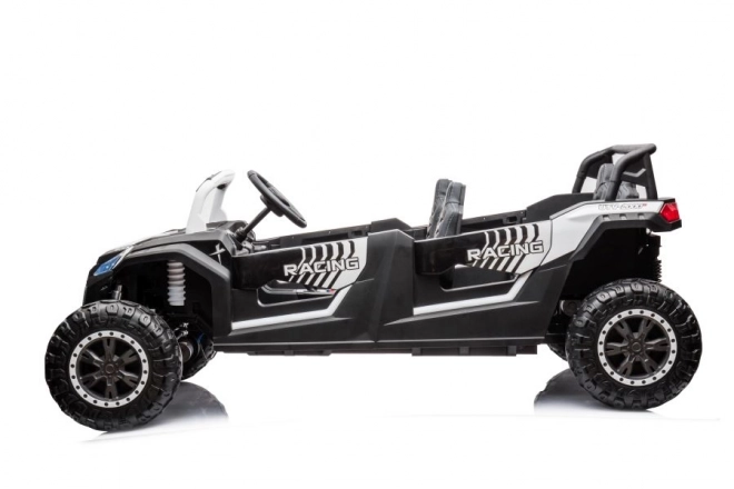 Fehér akkumulátoros buggy 4x4 24V