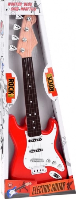 Elektromos gyerek gitár rockos hangzással – Kék