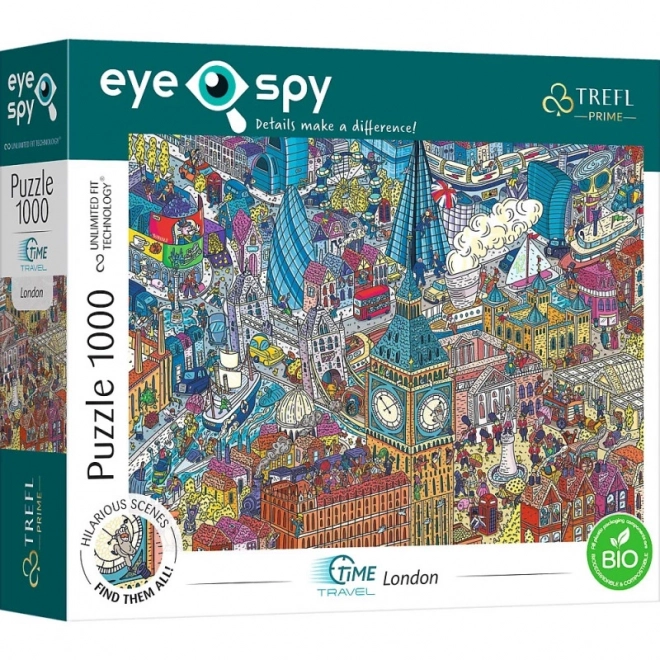 TREFL Eye-Spy időutazás: London 1000 darabos puzzle