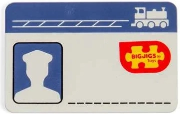 Bigjigs Toys jegyellenőri jelmez