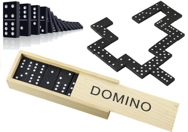 Fa dobozos dominó játék 28 darab
