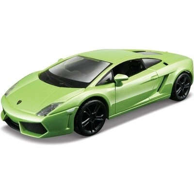 Kovácsolt Lamborghini Gallardo LP560-4 modellautó metálzöld színben