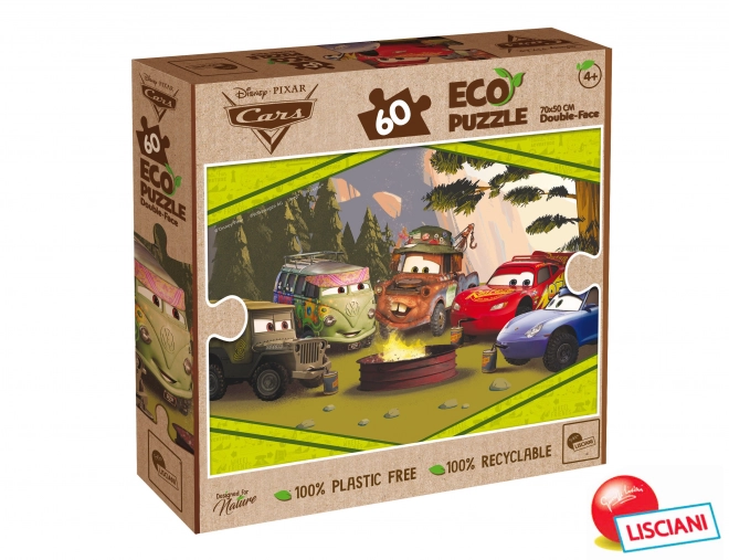 Auta ECO-Puzzle kétoldalas 60 elemes kirakó