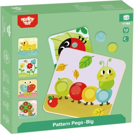 Gyermek kirakó állatkákkal Tooky Toy