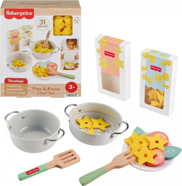 Fisher-Price főzőkészlet tészta gyerekeknek