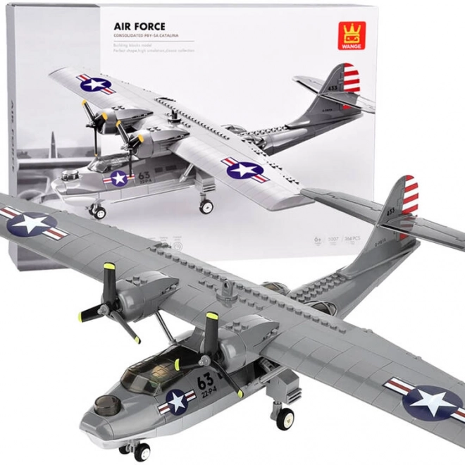 Technic játékkockák PBY-5A Catalina harci repülőgép