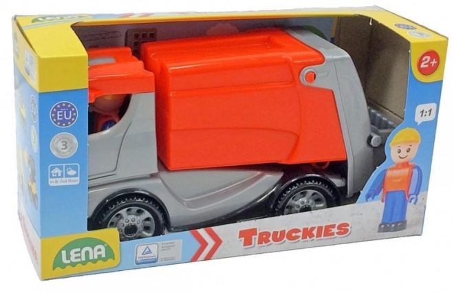 Truckies kukásautó figurával - 25cm, műanyag