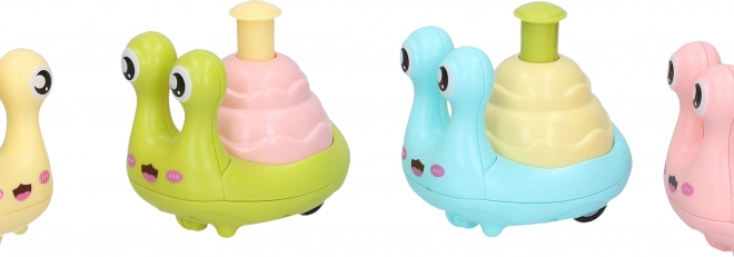 Csigás játékkocsi 7 cm