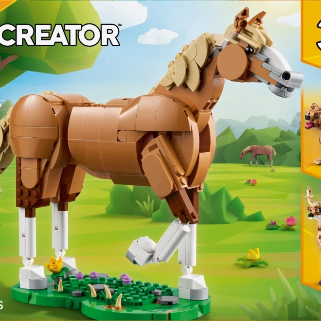 Kreatív LEGO Creator Szép ló készlet
