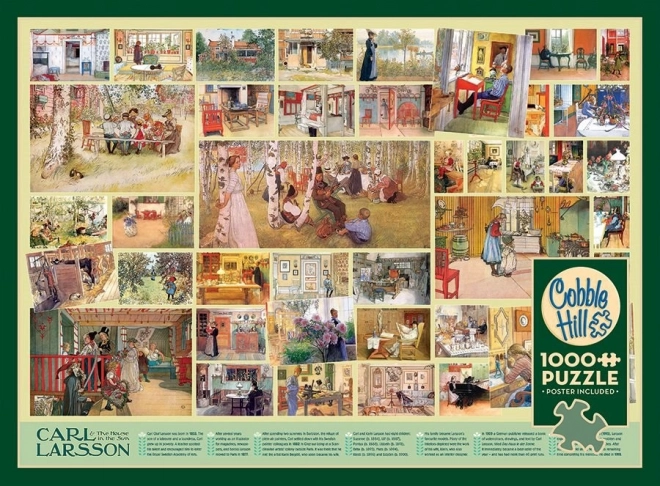 Cobble Hill Carl Larsson 1000 Darabos Puzzle