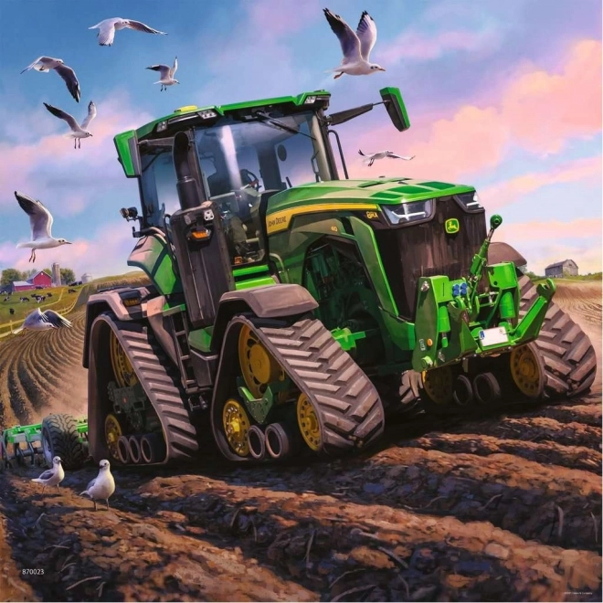 Ravensburger puzzle - John Deere akcióban 3x49 darab