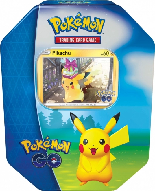 Pokémon Kártya Tin Doboz Pikachu