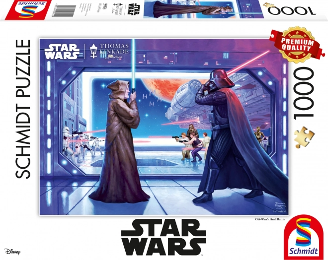 Star Wars: Obi-Wan utolsó összecsapása kirakós - 1000 darabos