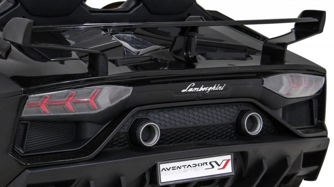 Lamborghini SVJ DRIFT pro 2 gyerekek fekete + Drift funkció + távirányító + MP3 LED + lassú indítás