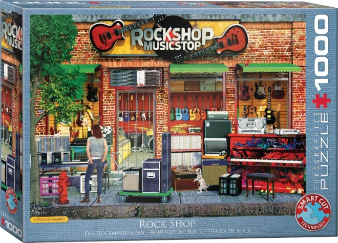 Eurographics rock shop 1000 darabos puzzle