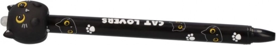 Törölhető toll macskás 3D mintával 0,5mm