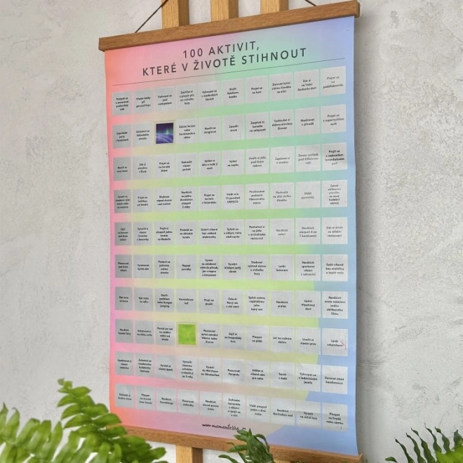 Kaparássá plakát - 100 tevékenység az élethez