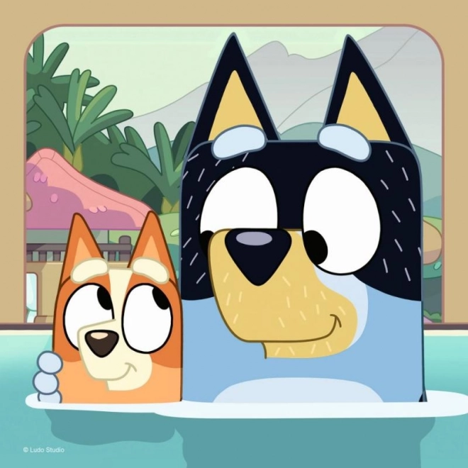 Puzzle Bluey 3x49 darab