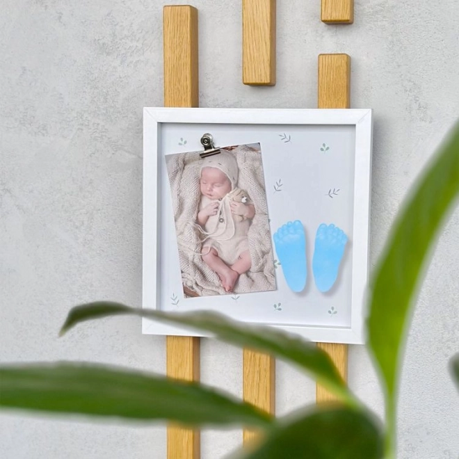 Fényképkeret és 3D lenyomatkészlet babának – kislány