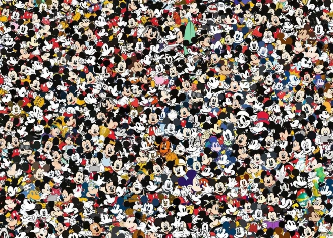 Ravensburger Mickey Egér Kihívás puzzle 1000 db-os