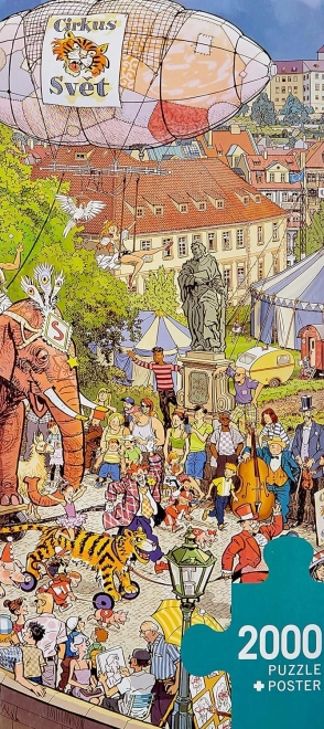 Heye puzzle utcai felvonulás 2000 darabos