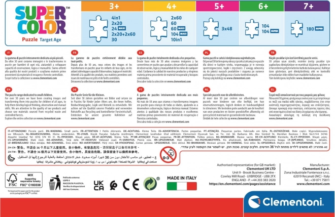 Clementoni alíz csodaországban péksége puzzle - 104 darab