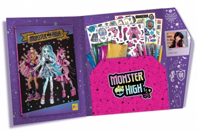 Monster High napló és vázlatfüzet