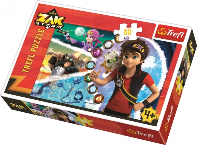 Zak Storm: Viharleges puzzle 60 darabos