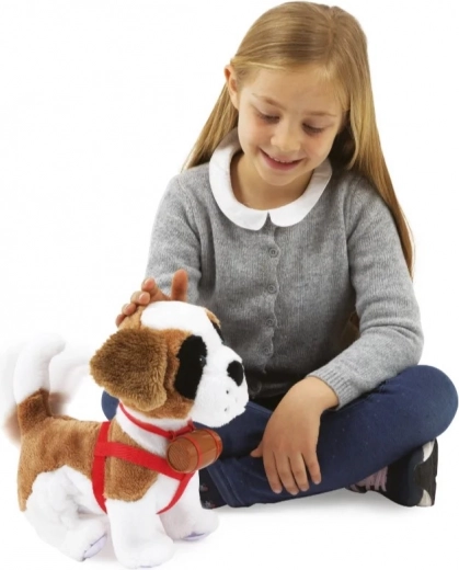 Érintésre reagál, mint egy igazi kutya