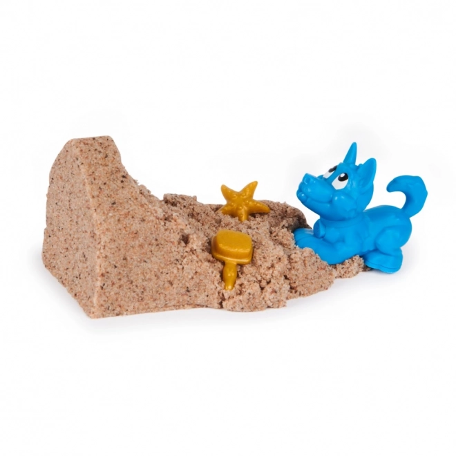 Kinetic Sand kutya a kutyaházban