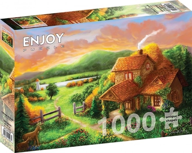 Enjoy puzzle alkonyi ház 1000 darabos