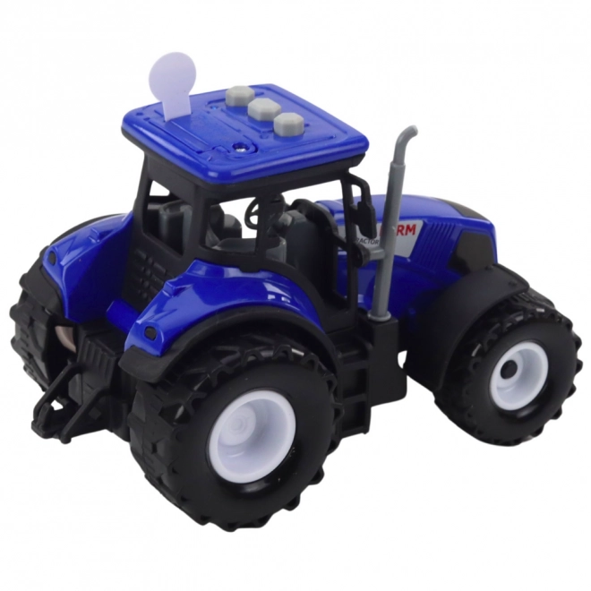 Traktor Gazda hang- és fényhatásokkal kék