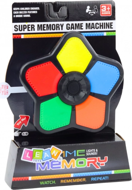 Elektronikus Logikai Játék Memory Csillag Fények Hangok