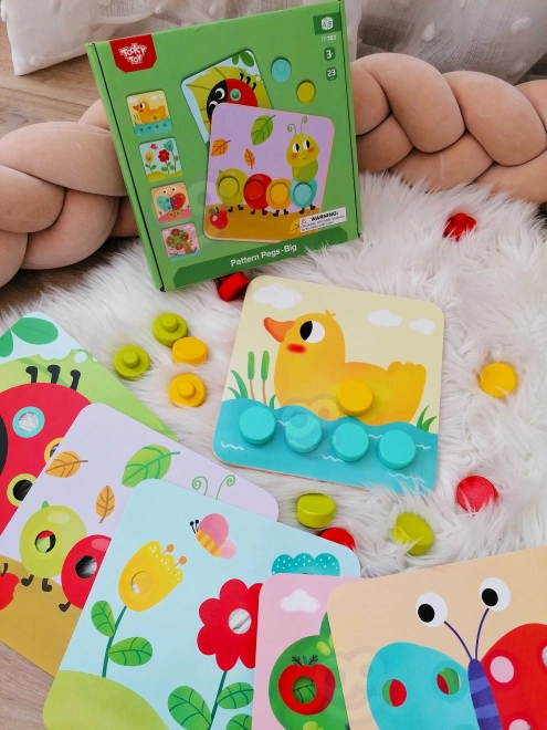 Gyermek kirakó állatkákkal Tooky Toy